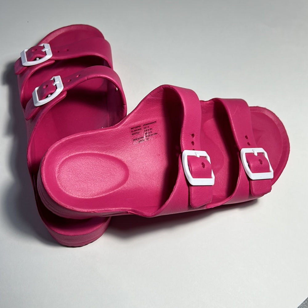 ALL MAN MADE SINTÉTICO SANDALS: SIZE 7/8 USA - Picture 3 of 4